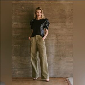 Joes Petra sz 28W/27 inseam pants/army green jeans